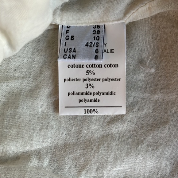 Ottod’ame Gray Speckled Cotton Distressed Blazer Jacket 6 - Picture 14 of 16